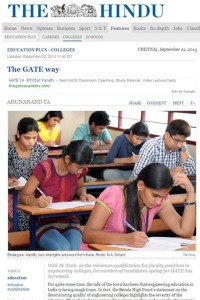 GATE 2014_The Hindu_Arunanand T A