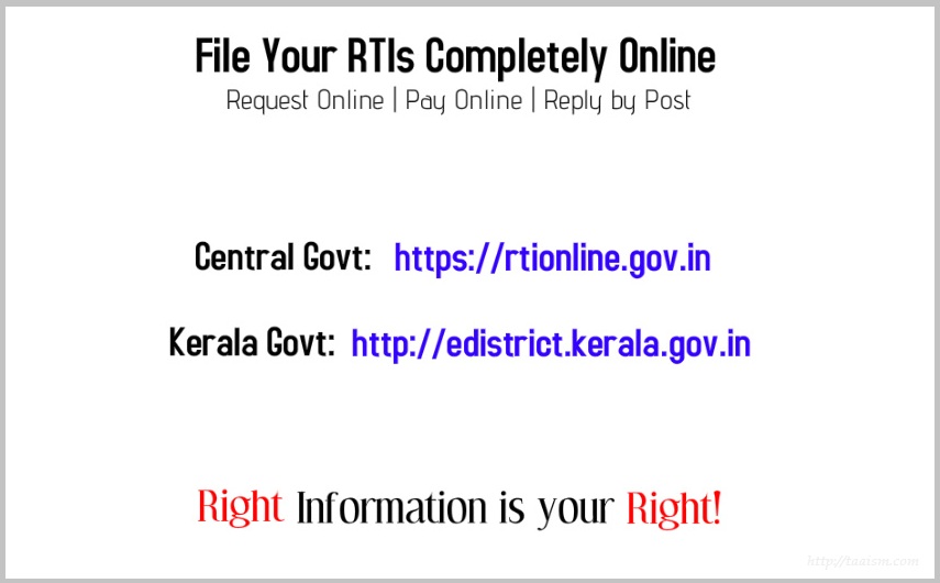 File RTI Online